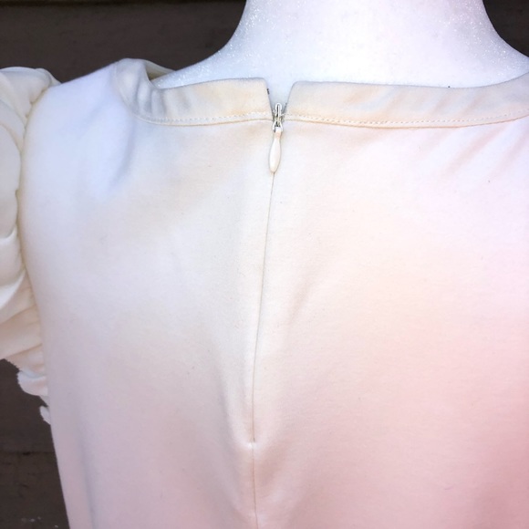 Ann Taylor rough-cut ruffle sleeve knit top! - Picture 6 of 8